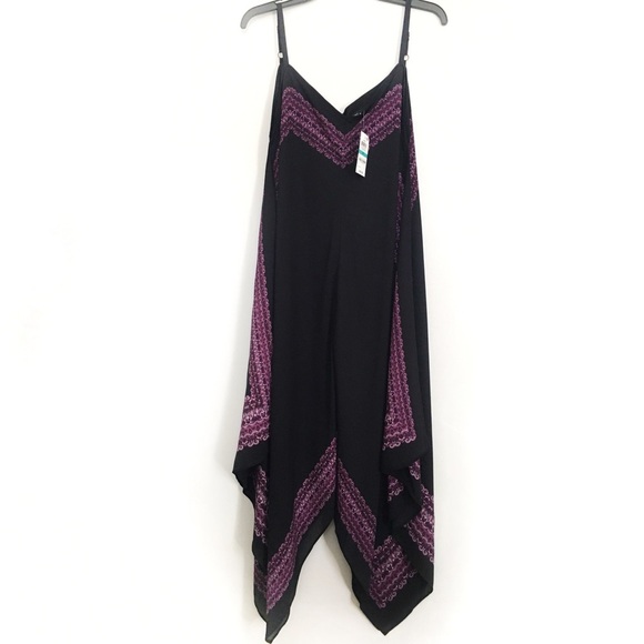 International Concepts Handkerchief Hem Midi Dress - Picture 3 of 5